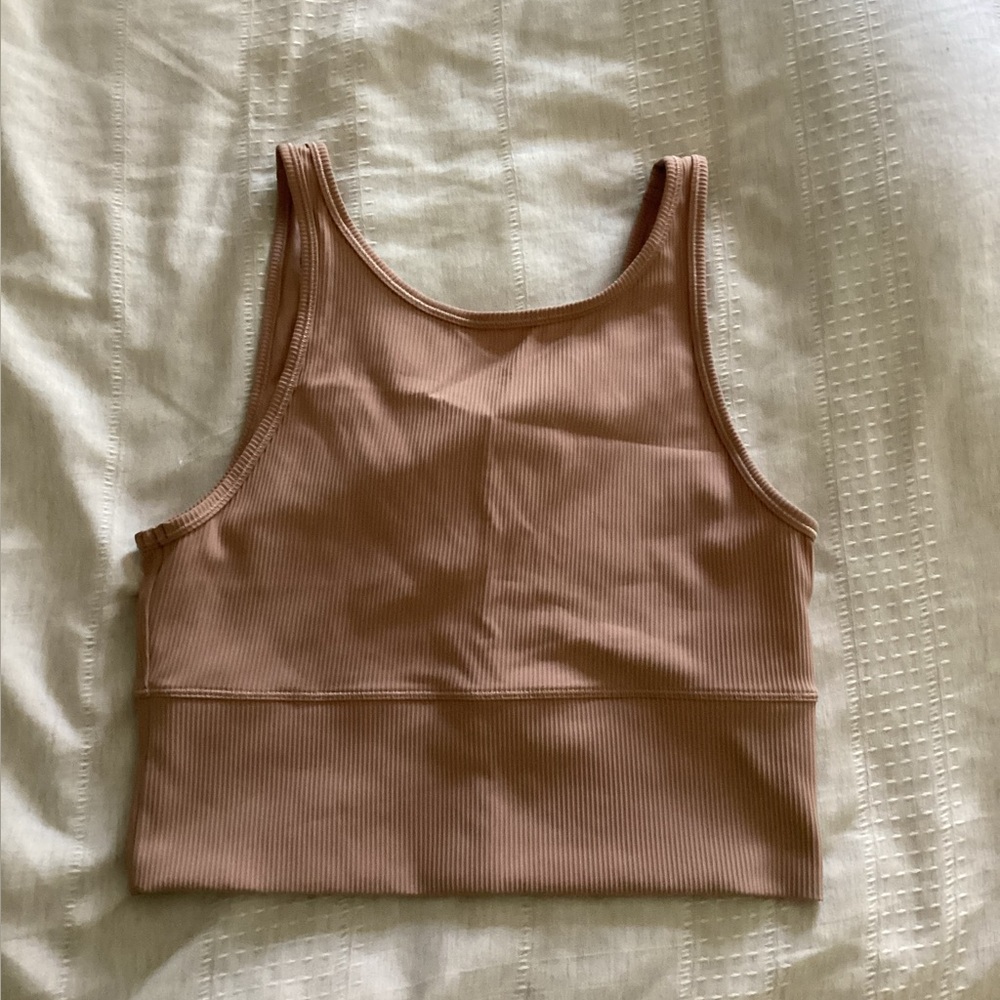 Lululemon Ribbed power pivot tank top